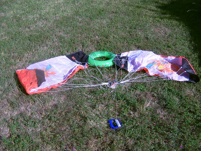 rotoballutekite at ground