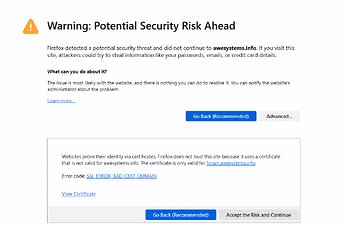 Warning_ Potential Security Risk Ahead — Mozilla Firefox