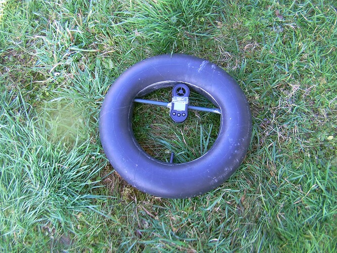 42 cm tire anemometer rotor on the edge