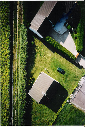 photo aérienne par ballon solaire