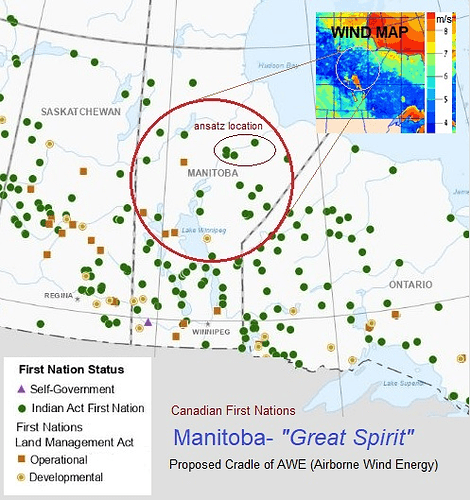 Canadian First Nations Manitoba - Great Spirit - Proposed Cradle of AWE